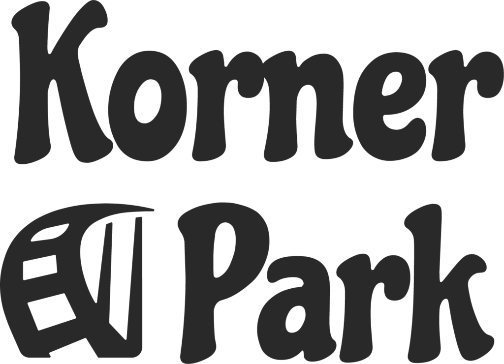 Logo Korner Park couleur gris foncé