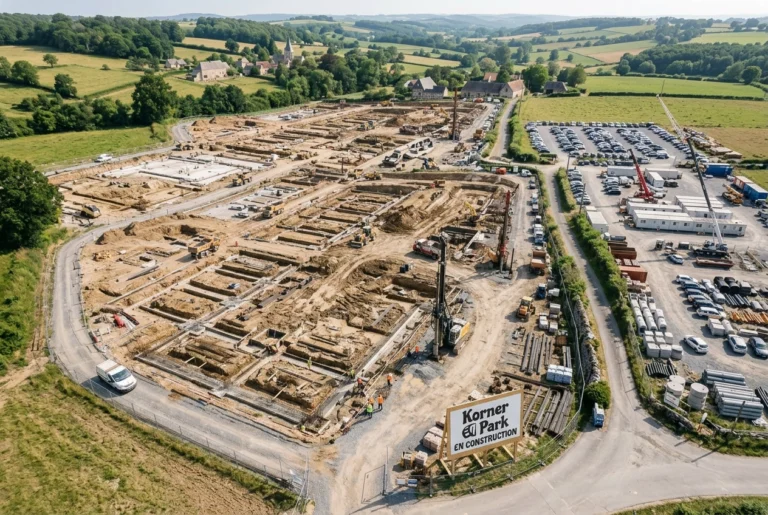 Chantier de construction de Korner Park