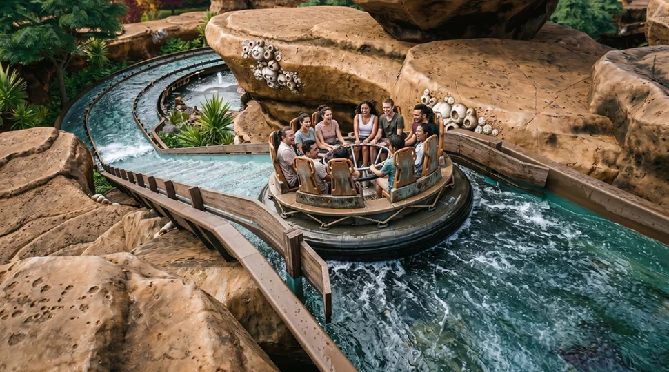 Attraction Coyote Creek à Nugget Town